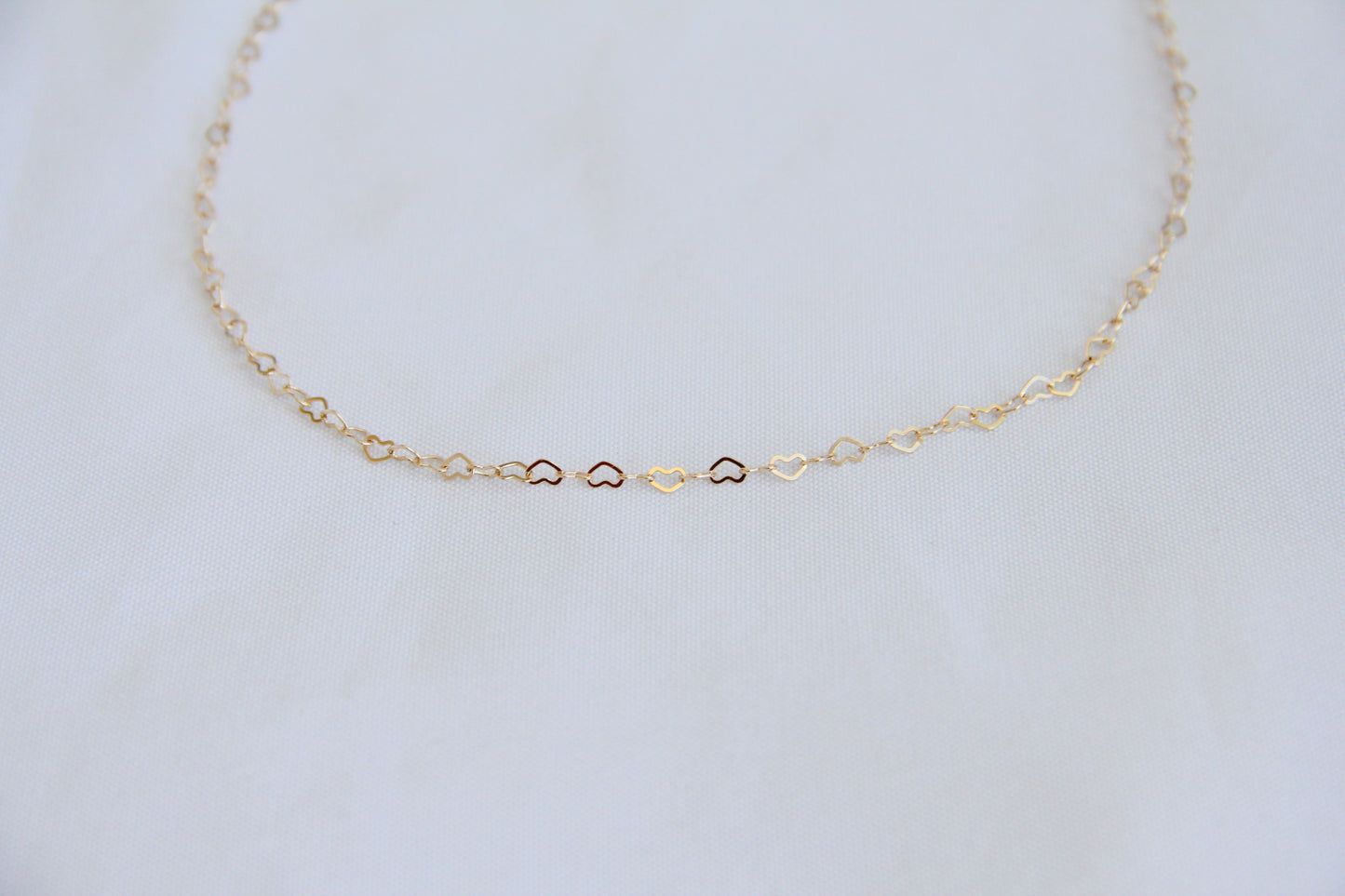 Gold Forever Heart Choker