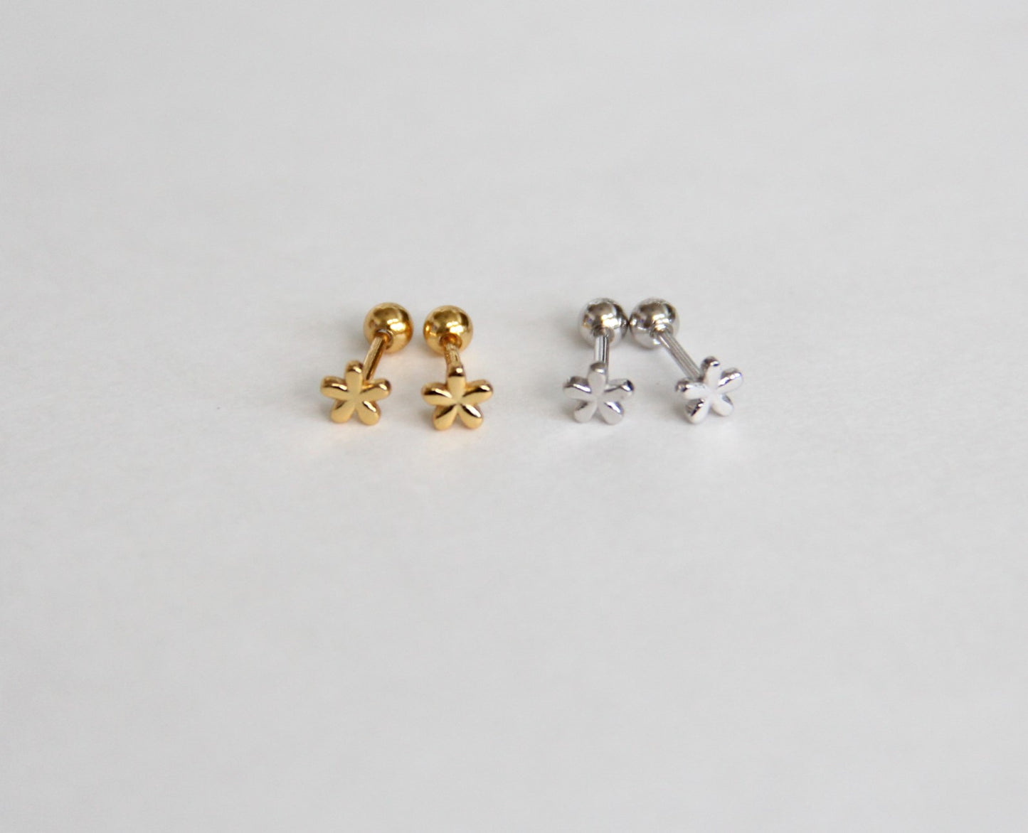 Flower Screw Backs