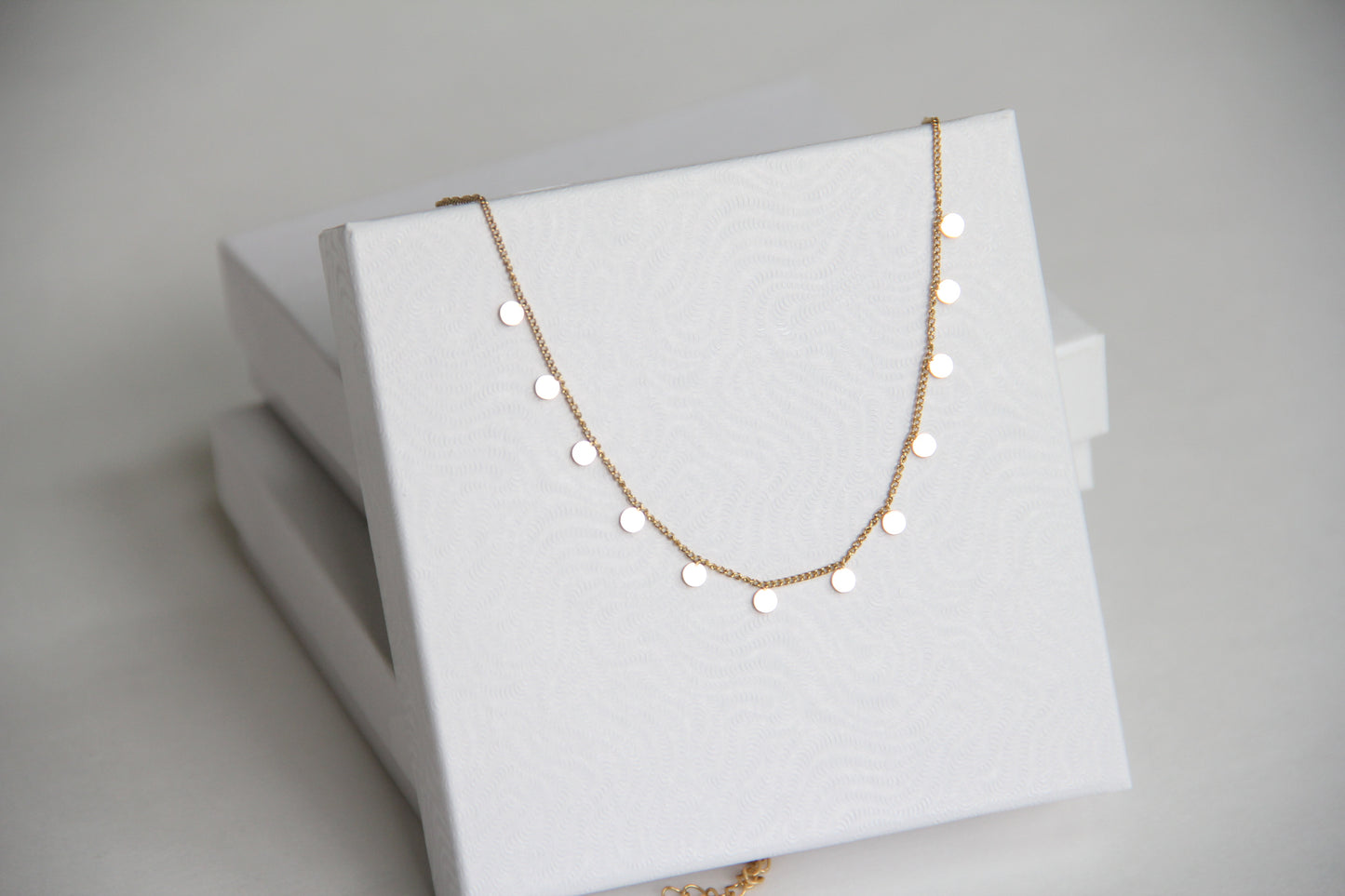 Tiny circle Necklace