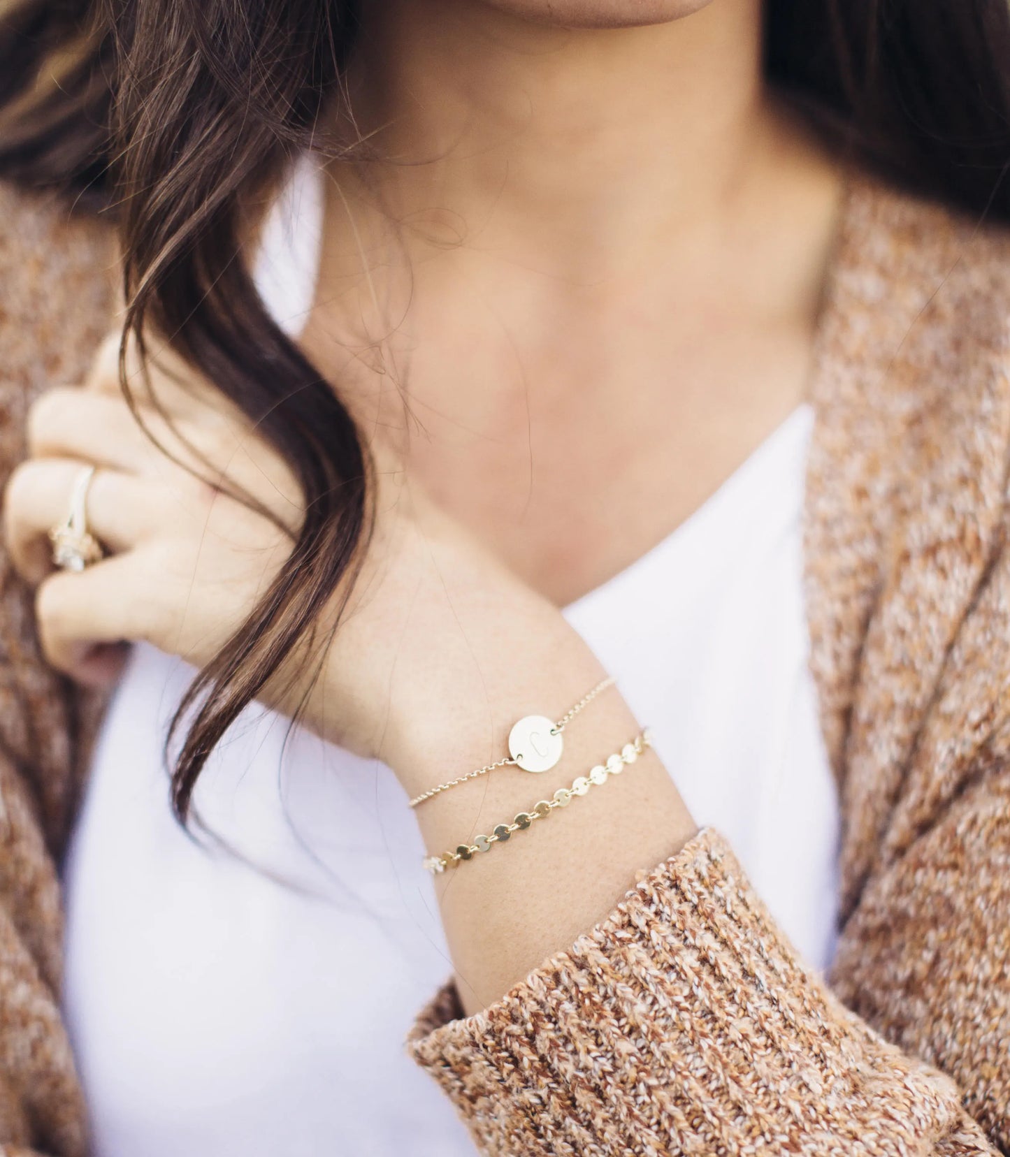 Gold Coin Bracelets