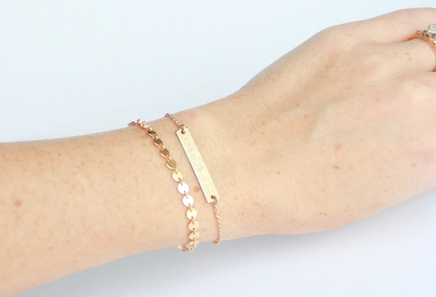 Gold Coin Bracelets