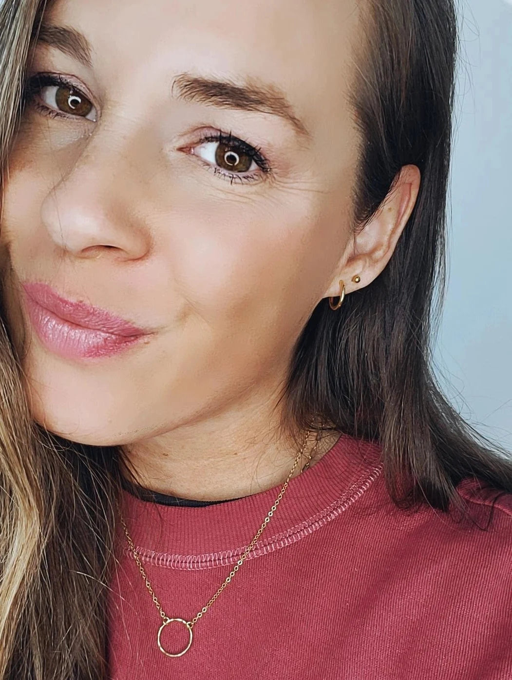 Open Circle Necklace