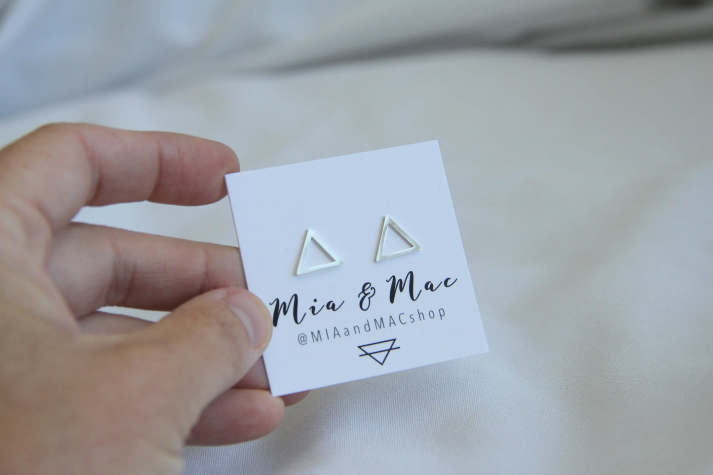 Triangle Earrings