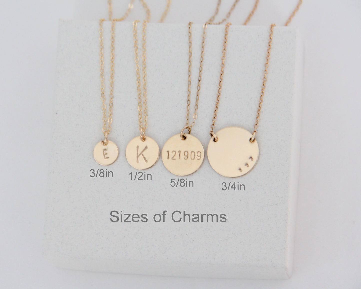 Name Disk Necklace