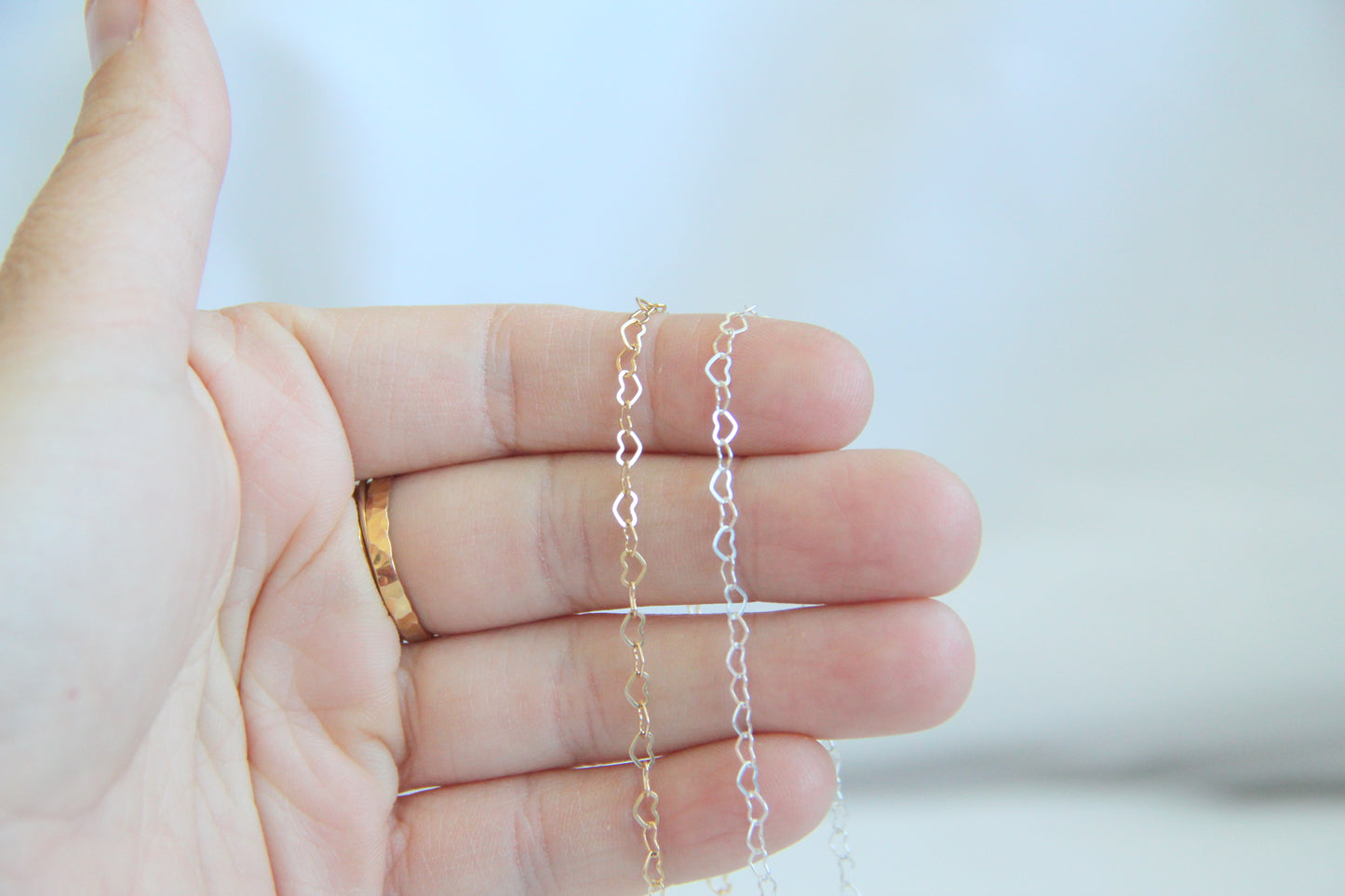 Gold Forever Heart Choker