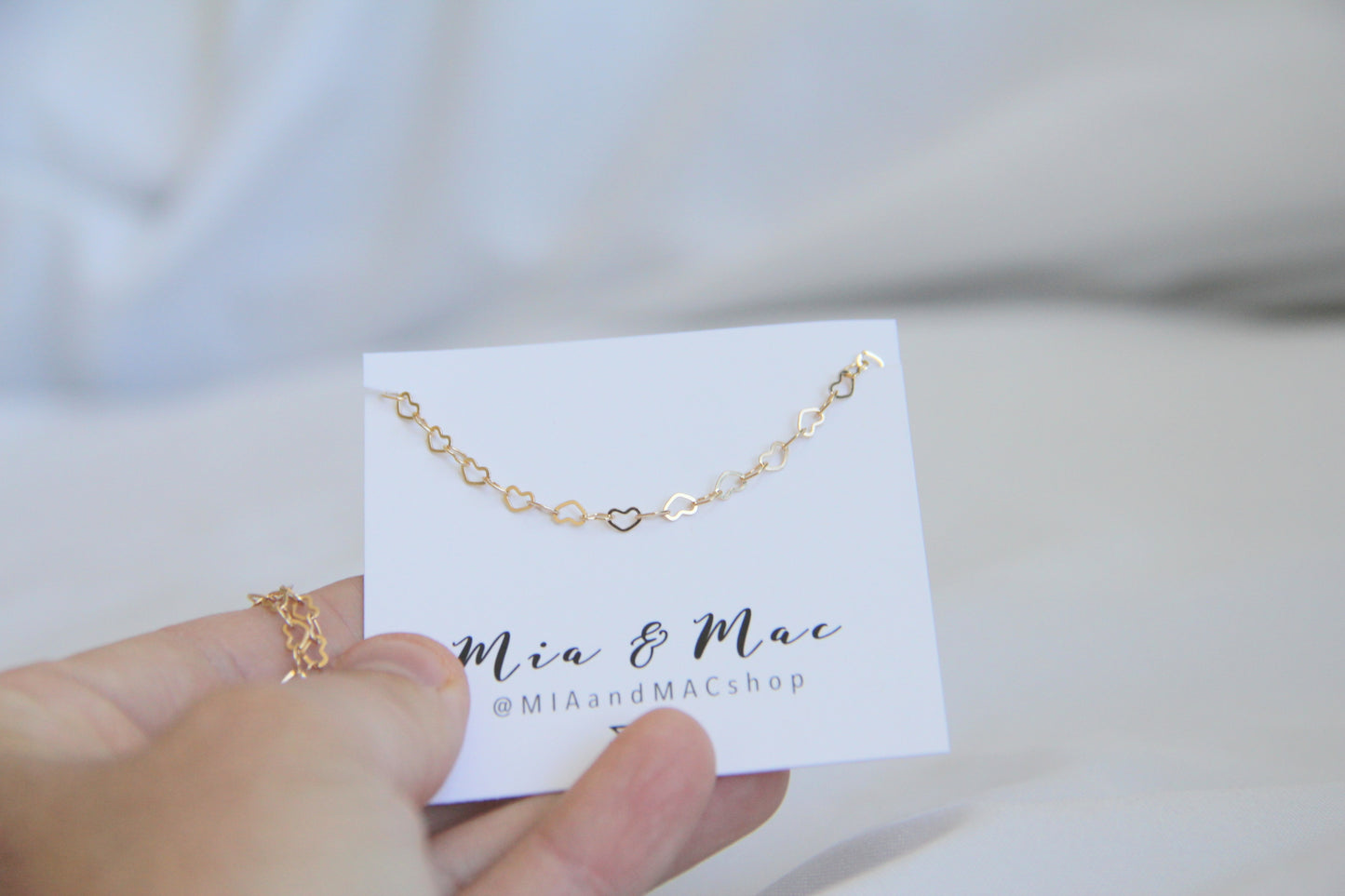 Gold Forever Heart Choker