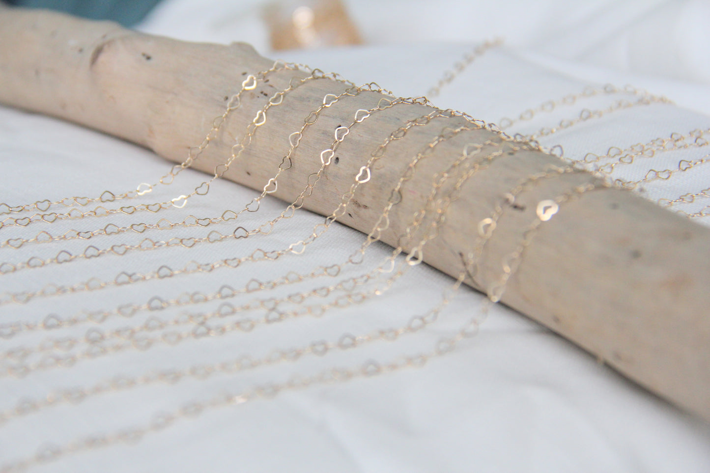 Gold Forever Heart Choker