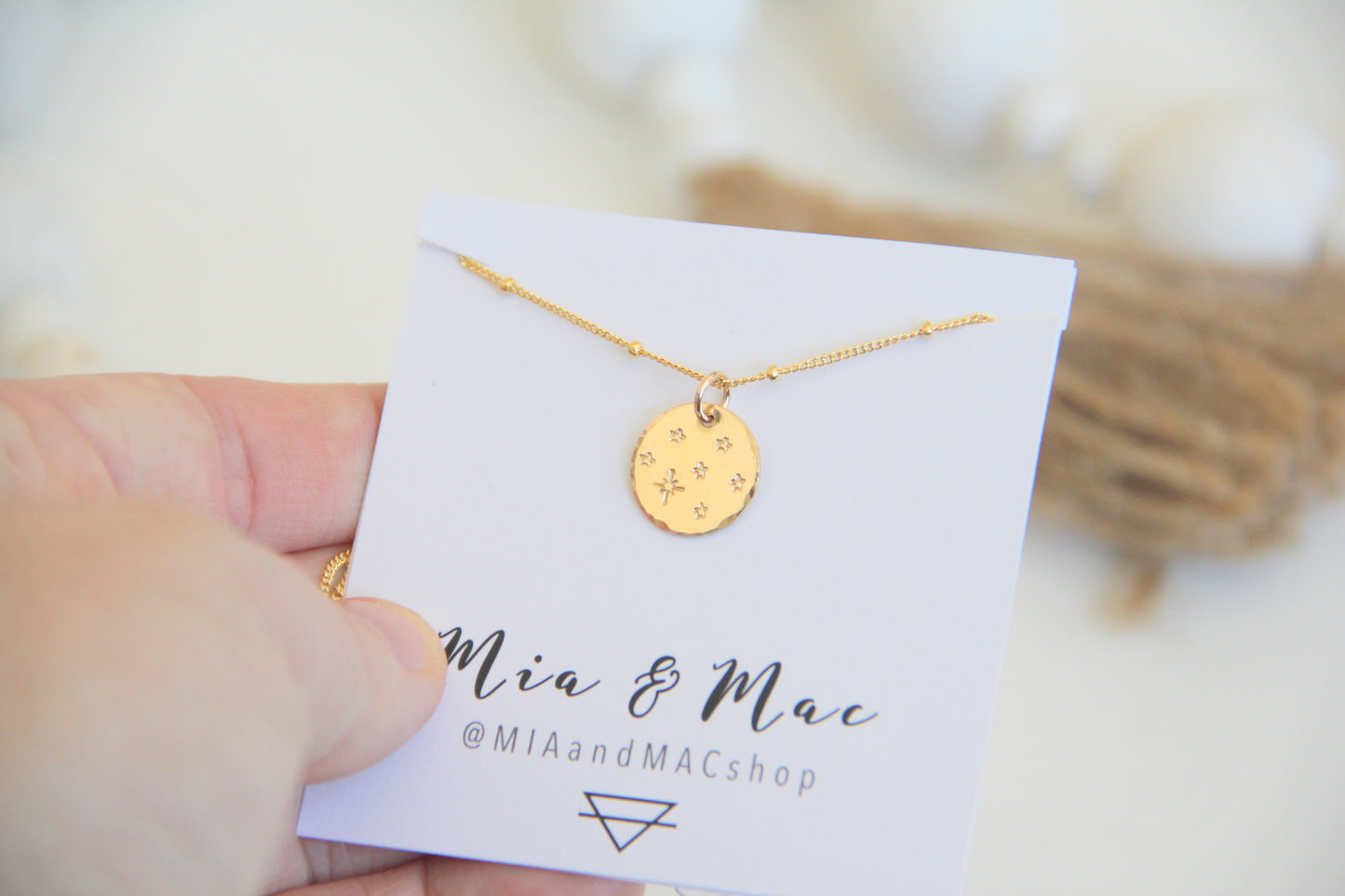 North Star Gold Necklace
