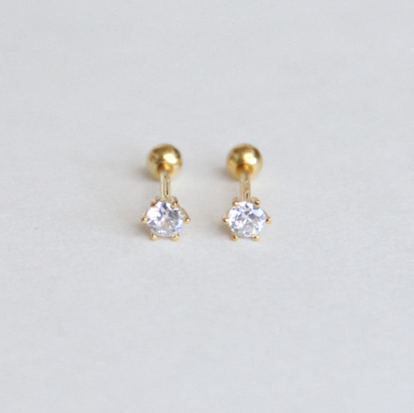 Diamond Screw Backs