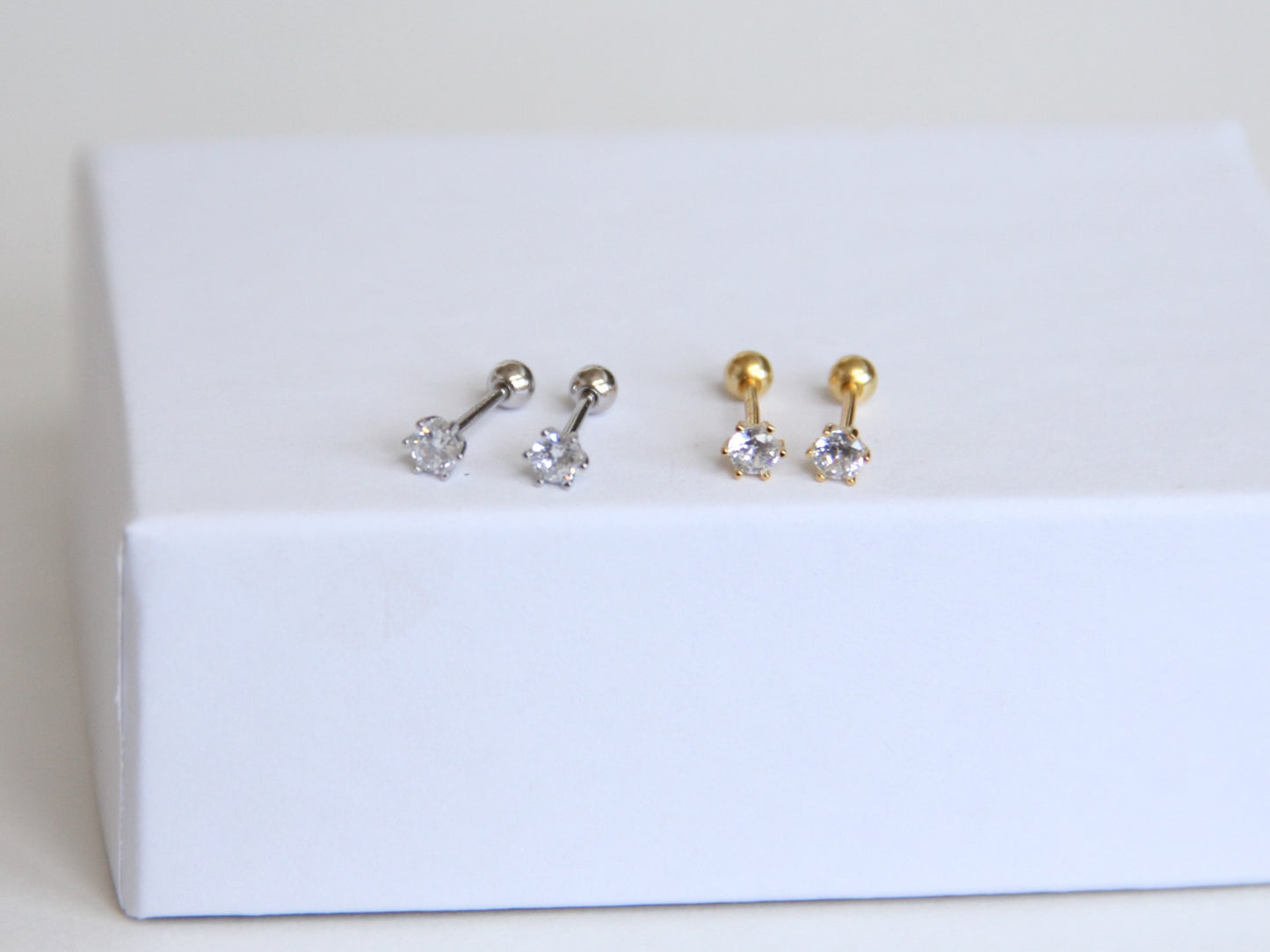 Diamond Screw Backs