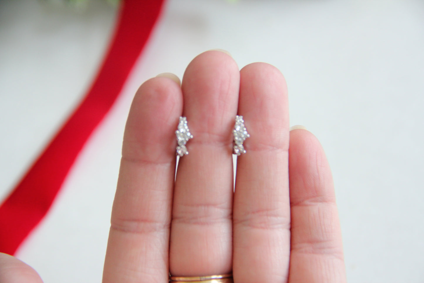 Simple Diamond Huggies
