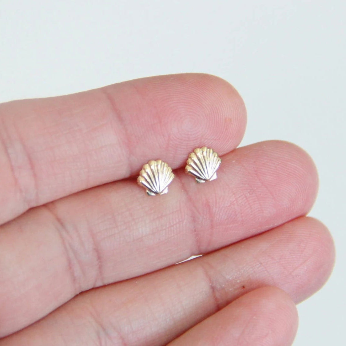 Seashell earrings