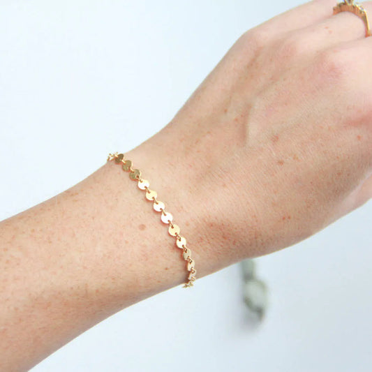 Gold Coin Bracelets