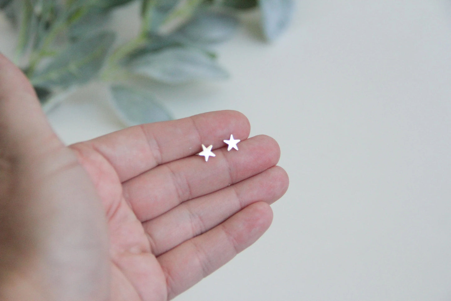 Moon and Star Earrings