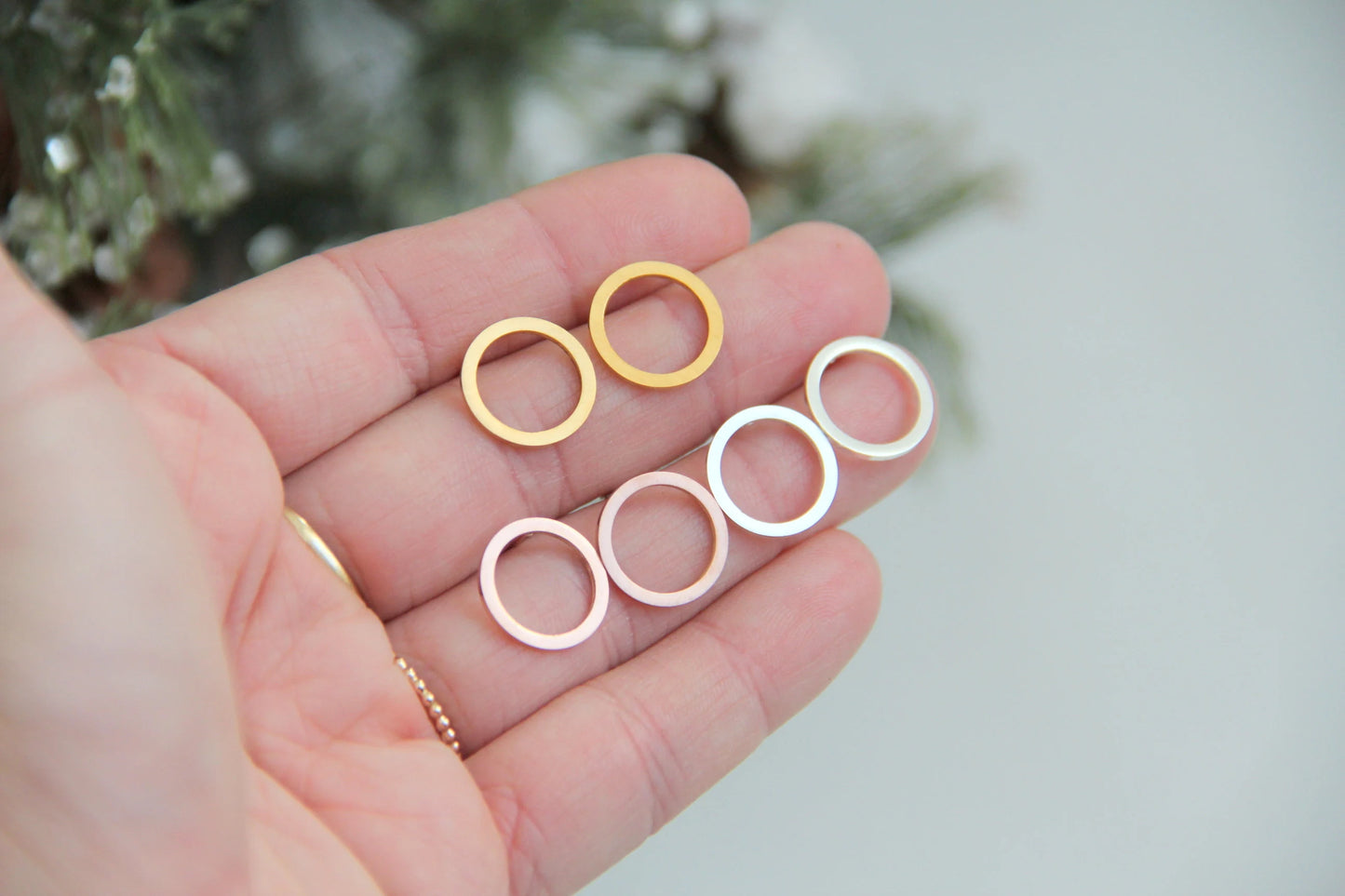 Circle Earrings