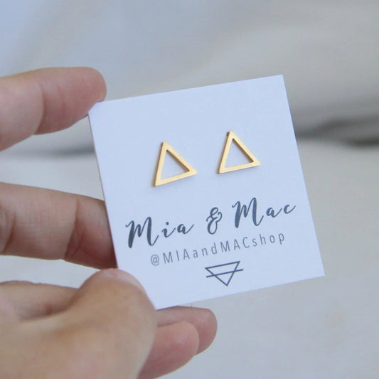 Triangle Earrings